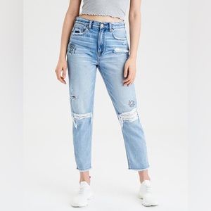 American Eagle × Keith Haring Mom Jeans